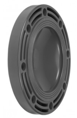 VR374016000 PVC PN10 blindflens 16mm